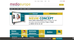 Desktop Screenshot of medioeurope.com